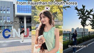 From  Rajasthan to South korea : My Scholarship Success Story #juhikorea #korea #southkorea