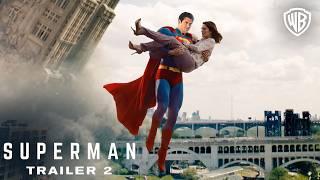 SUPERMAN – TRAILER 2 (2025) James Gunn, David Corenswet (4k)