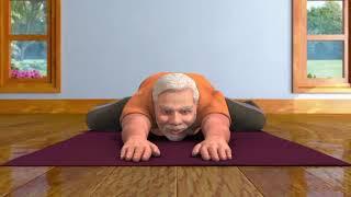 Yoga with Modi Gujarati Shashankasana