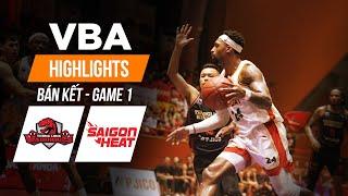 Highlights Thang Long Warriors - Saigon Heat | "Long tranh hổ đấu" giành lợi thế tới chung kết