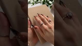 Notebook therapy unboxing | asmr 