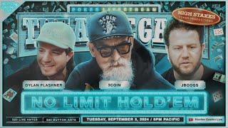 3Coin, JBoogs, Dylan Flashner & Mike X Play THE ANTE GAME - Commentary by Charlie Wilmoth