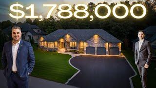 169 Mennill Drive in Springwater, Ontario | Includes a STUNNING Basement SOLD For $1,788,000!