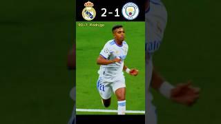 Real Madrid vs Man City | Rodrygo & Benzema’s INSANE Comeback Stuns City! 