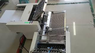 Sysform 8308 Paper Folding Machine and 8312P Cross Folding Machine (M Shape Fold and Cross Fold)