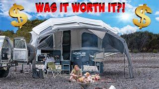 Watch BEFORE buying! OPUS OP4 camper trailer review & walkthrough.