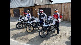 BMW GS Trophy 2022 Team Germany [First ride training bikes R1250GS bei Enduro Action Team] On Board