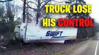 TRUCK LOSE HIS CONTROL | Idiots In Cars, Road Rage, Brake Check, Driving fail USA & Canada 2024