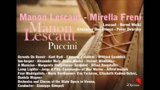 Manon Lescaut. Mirella Freni & Peter Bvorsky. Act. I / II.