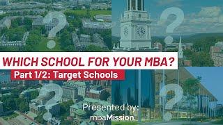 Which MBA Programs Should I Apply To? Part 1