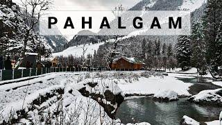 Pahalgam in Winter | Kashmir in Winter - Episode 6 |  Srinagar to Pahalgam - Betaab Valley