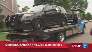 Shooting suspect's SUV towed from Melissa Hortman's home