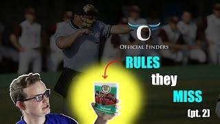 BASEBALL RULES that UMPIRES get WRONG (Vol 2) | Umpire Training