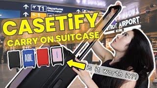 *CASETiFY Carry On Suitcase - VERY DETAILED REVIEW* (watch before you buy)