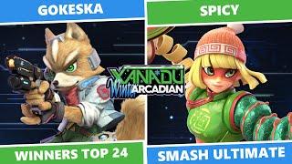 Xanadu Winter Arcadian 2024: Winners Top 64 - gokeska (Fox) Vs. Spicy (Min Min) SSBU