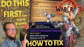 LIVE - HERO WEEKLY BUG! - Do this to Avoid it - War Within World of Warcraft