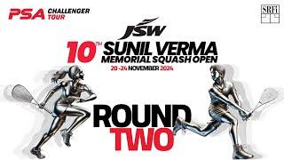 Court 1 - PSA Challenger Tour - JSW 10th Sunil Verma Memorial Squash Open - 2024