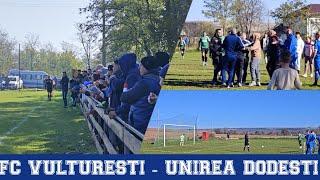 #1093 #Fotbal - Liga 4 Vaslui: FC Vulturesti - Unirea Dodesti 3-2! Meci spectaculos, dar stricat la