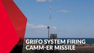 Qualification Firing of GRIFO System with CAMM-ER missile