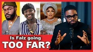 FALZ BLOWS HOT AT VERYDARKMAN AS BOBRISKY RUNS FROM NIGERIA but Again! T-PAIN!