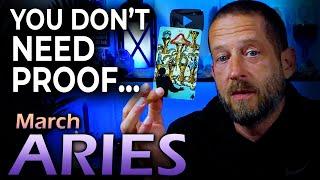 ARIES - Something FEELS "Off" Because... (Tarot Love Reading March 2025)