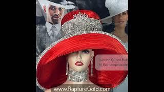 Church Hats, Womens Church Hats,  #DonnaVinci  First Lady church hats Elegant Church hats, for women