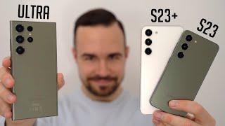 Samsung Galaxy S23 vs. S23+ vs. S23 Ultra - Vergleich (Deutsch) | SwagTab