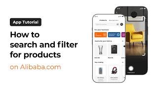 How to Search and Filter for Products Using the Alibaba.com App