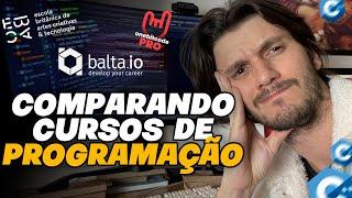 COMPARANDO CURSOS DE PROGRAMAÇÃO | Qual o melhor curso de programação?