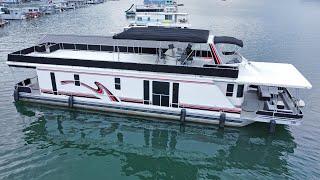 SOLD - 2001 Horizon 16 x 70WB Houseboat on Norris Lake Tennessee NOW w/Transferable Catwalk Slip!