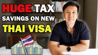 New Thai Visa Will SAVE You On Taxes!! Destination Thailand Visa