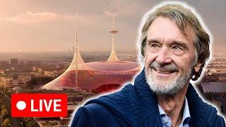  LIVE | Manchester United announce new 100,000-seat stadium with Sir Jim Ratcliffe