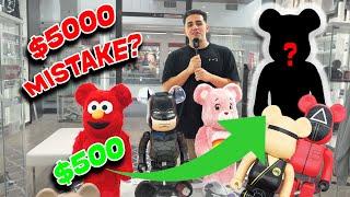 $5000 on all these Bearbricks ...  INVESTMENT GONE WRONG?