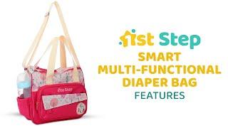 1st Step Multi functional Diaper Bag | Features | 616