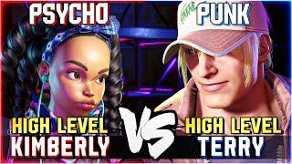 Psycho (Kimberly) vs Punk (Terry) STREET FIGHTER 6 Showdown!