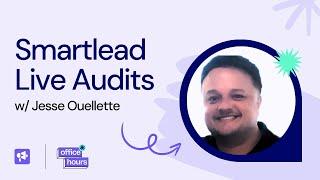 Cracking the Code: Smartlead Account Audits with Jesse Ouellette | Smartlead Office hours