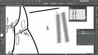 Illustrator Tutorial - Fashion Design: Making a zipper brush