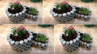 Unique and Creative Flower Pot Ideas | Making from cement - John ideas