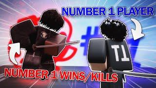 #1 Player Vs #1 Wins/Kills Player In Roblox Blade Ball..