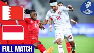 Bahrain vs. Indonesia | Full Match | AFC Asian Qualifiers™ Road to 26