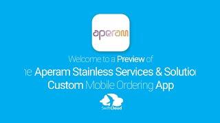 Aperam Stainless Services & Solutions - Mobile App Preview - APE291W