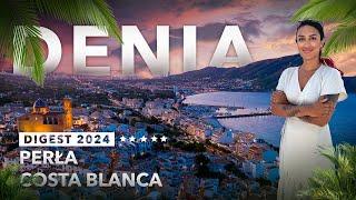 DENIA, Hiszpania. Przewodnik po Costa Blanca, Miasta Hiszpanii (2024) | 4K