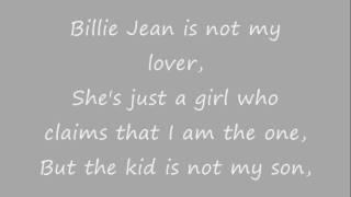 Billie Jean - Michael Jackson Lyrics