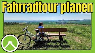 Eine Fahrradtour mit Komoot planen