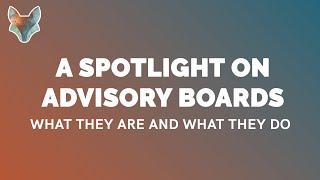 A Spotlight on Business Advisory Boards: What they actually do