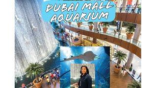 Exploring Dubai Mall & Aquarium  | Dubai Aquarium | Dubai Mall | Luxury Mall in Dubai Full Tour |