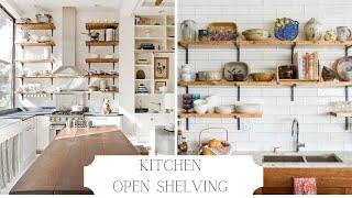 Gorgeous Kitchen Open Shelving Ideas | Open Shelving Kitchen | And Then There Was Style