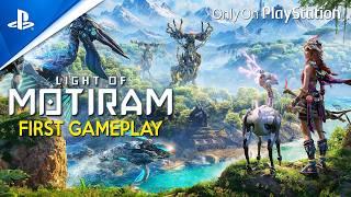 LIGHT OF MOTIRAM New Gameplay Demo | EXCLUSIVE PS5 Open World Survival like HORIZON coming in 2025