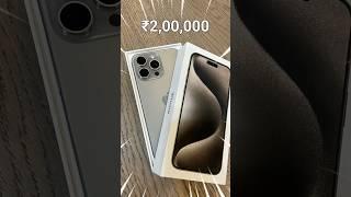 ₹2,00,000 iPhone 15 Pro Max!