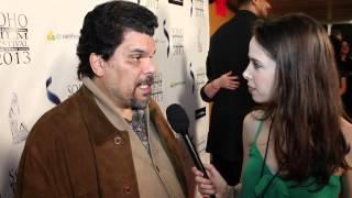 Luis Guzman at the Soho International Film Festival. Jessica Mazo interviews